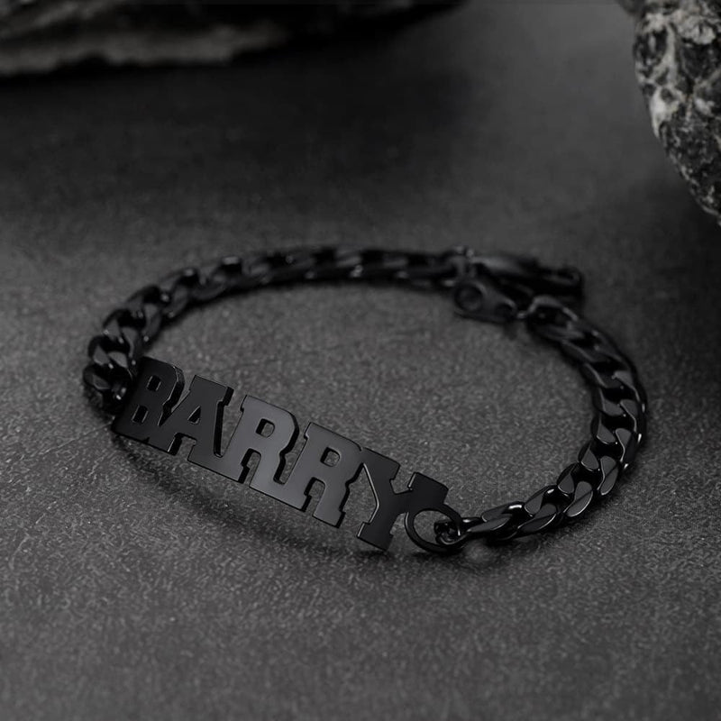 Customized Name Cuban Chain Bracelet for