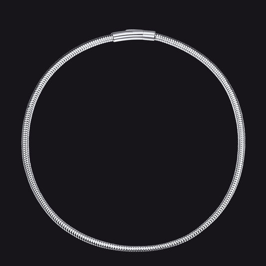Herringbone Snake Chain Choker Necklace for 5mm Width