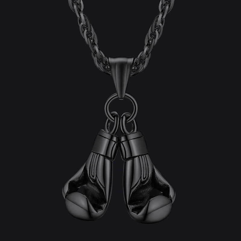 Boxing Gloves Pendant Bodybuilding Pendant Necklace for