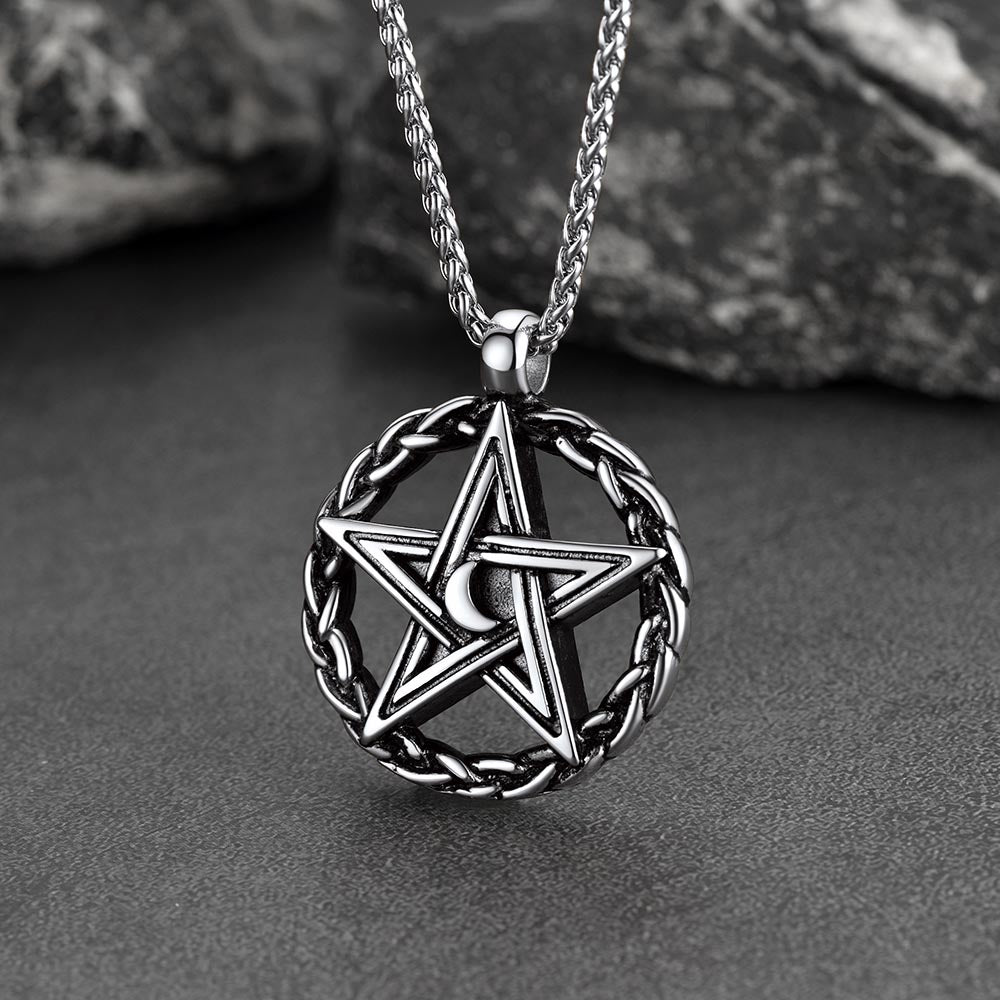 Pentagram Necklace Witch Necklace for