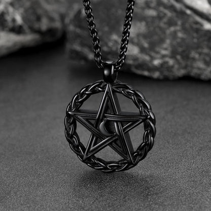 Pentagram Necklace Witch Necklace for