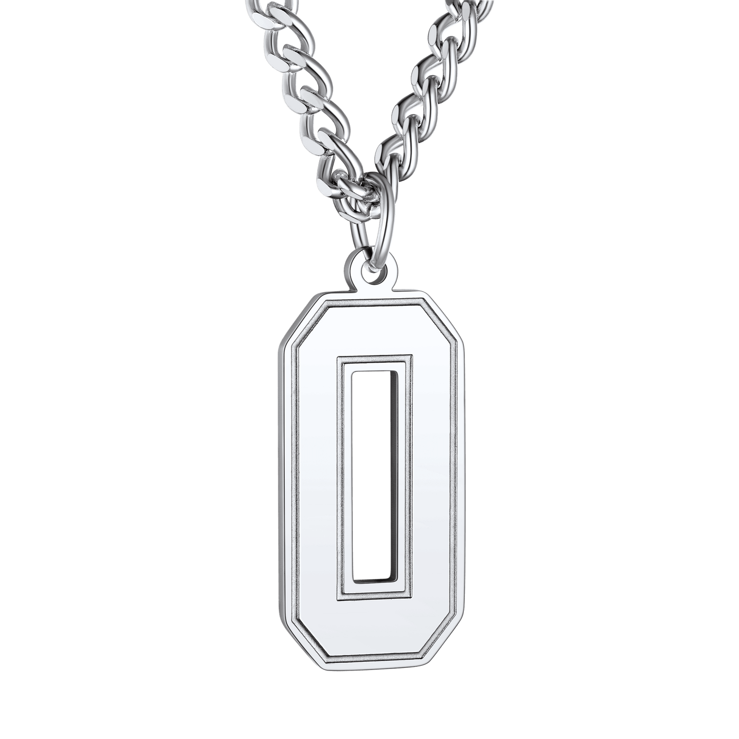 Personalized Sports Jersey Number Chain Necklace for Sport Fans