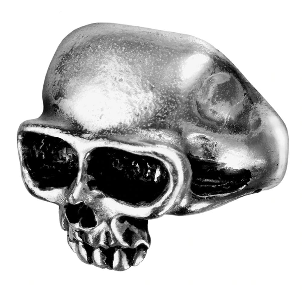 Death Skull Pewter Ring by Alchemy Gothic