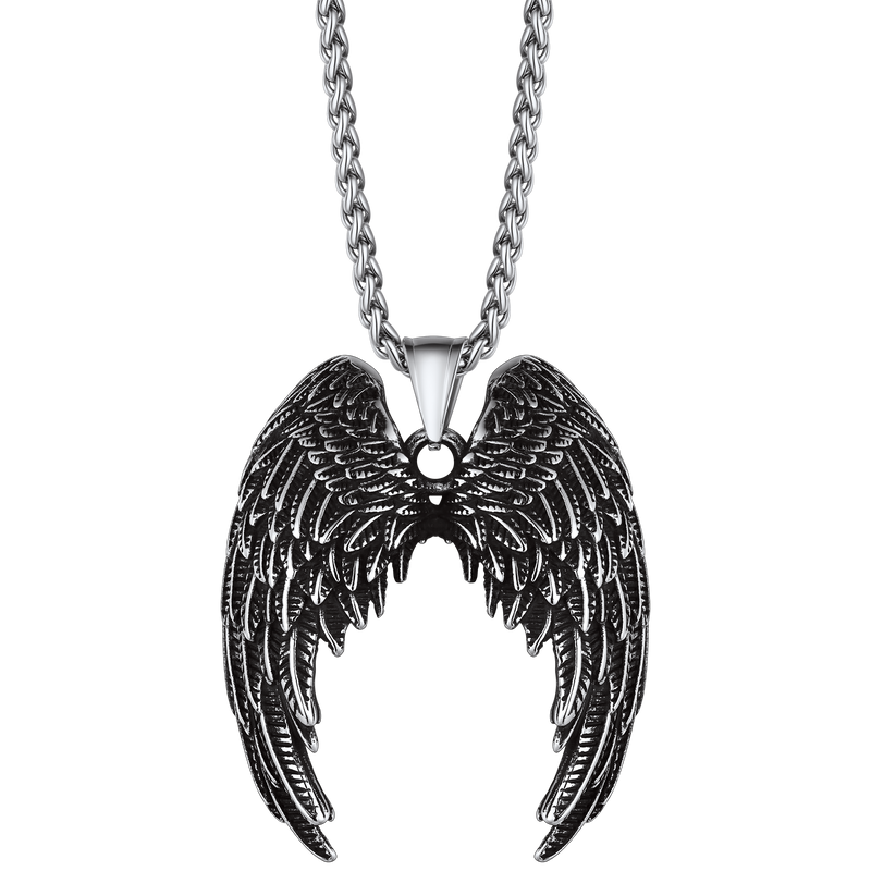 Flash Angel Wings Pendant Necklace for