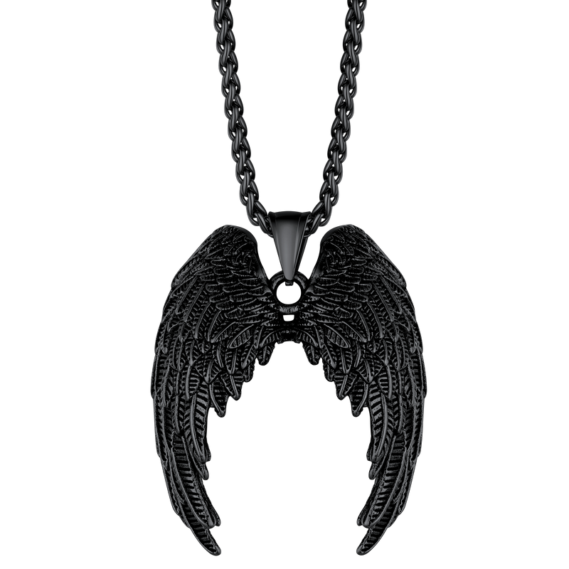 Flash Angel Wings Pendant Necklace for