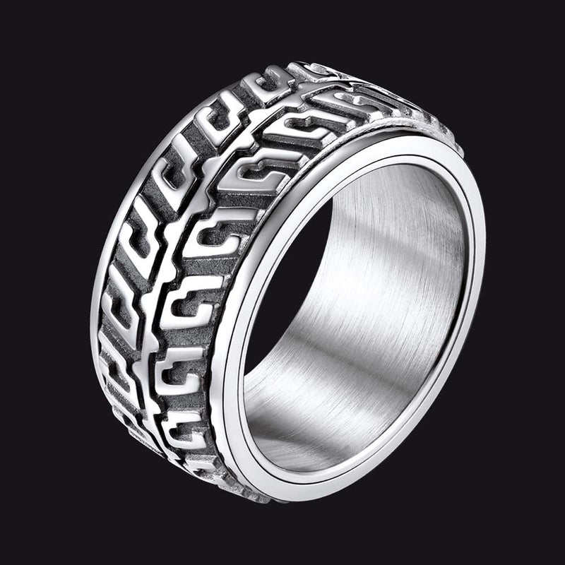 Chunky Tyre Anti Fidget Anxiety Ring for