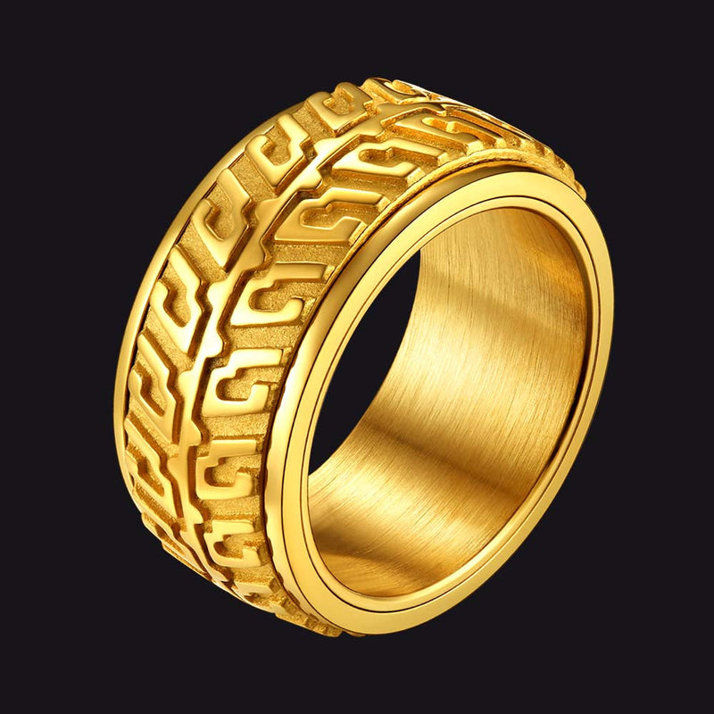 Chunky Tyre Anti Fidget Anxiety Ring for
