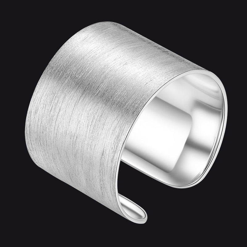 925 Sterling Silver Custom Open Band Ring for , 5/10/15mm