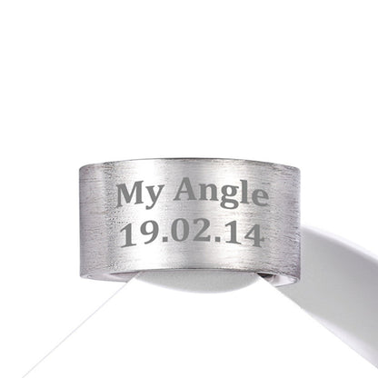 925 Sterling Silver Custom Open Band Ring for , 5/10/15mm