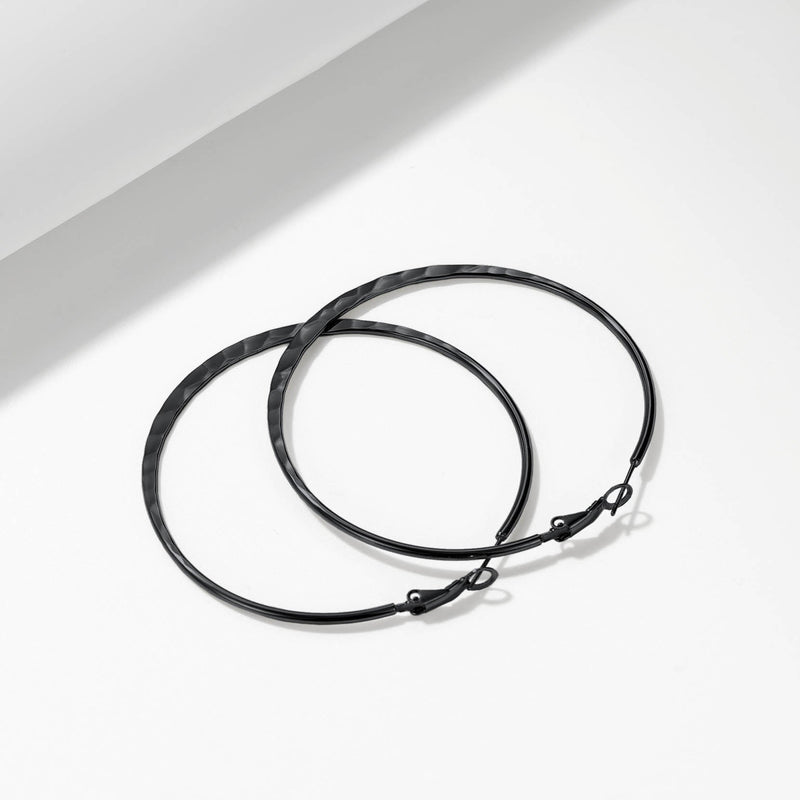 Simple Hoop Earrings for 30/40/60/80 Mm