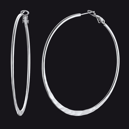 Simple Hoop Earrings for 30/40/60/80 Mm