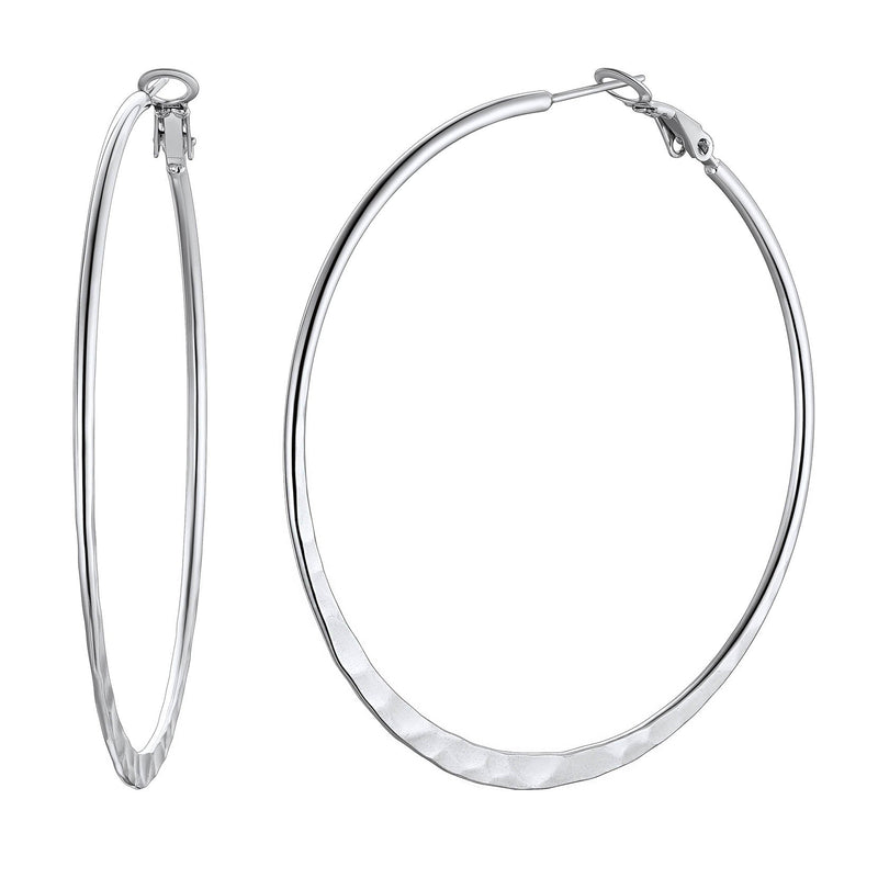 Simple Hoop Earrings for 30/40/60/80 Mm
