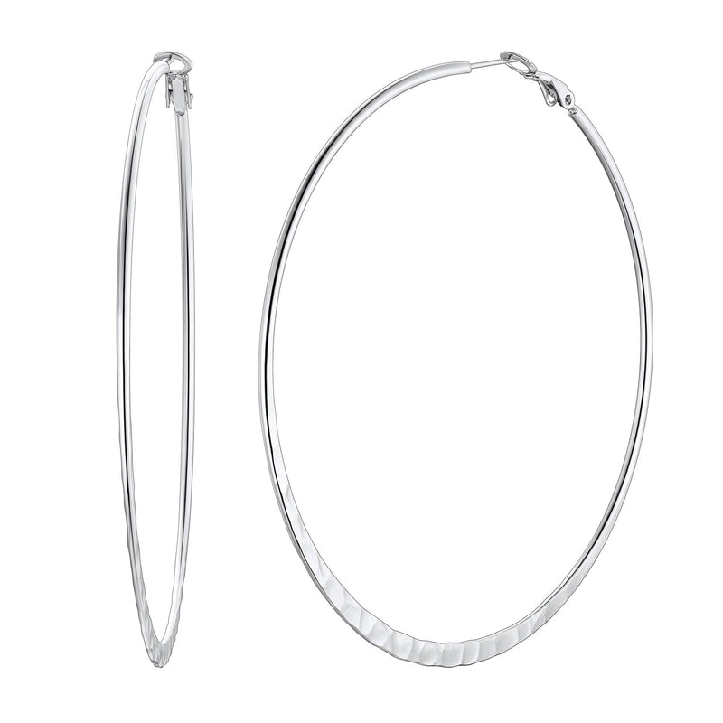 Simple Hoop Earrings for 30/40/60/80 Mm