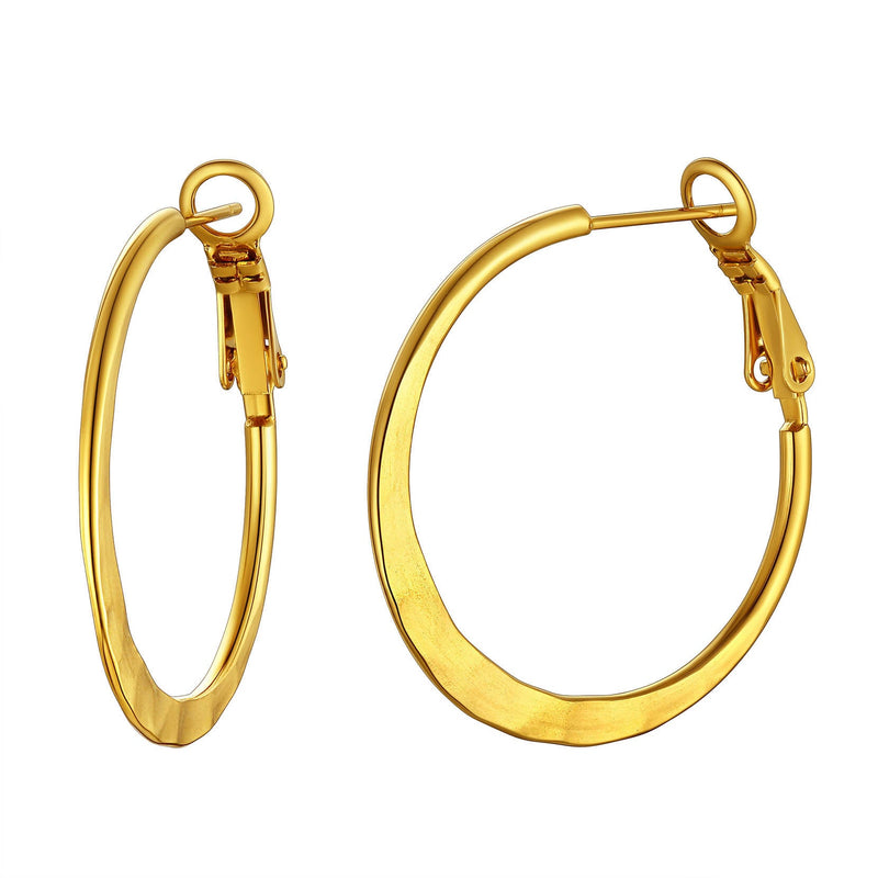 Simple Hoop Earrings for 30/40/60/80 Mm