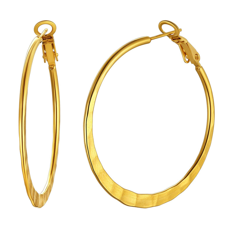 Simple Hoop Earrings for 30/40/60/80 Mm