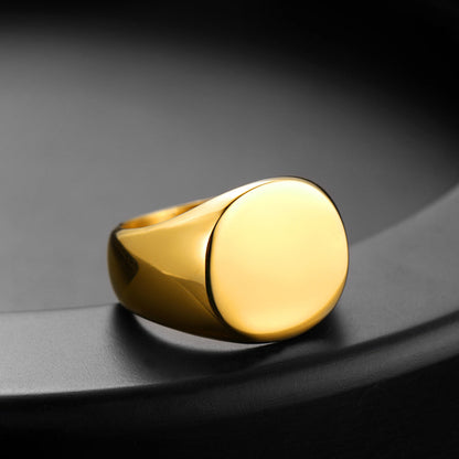Customized Statement Signet Ring Gifts for