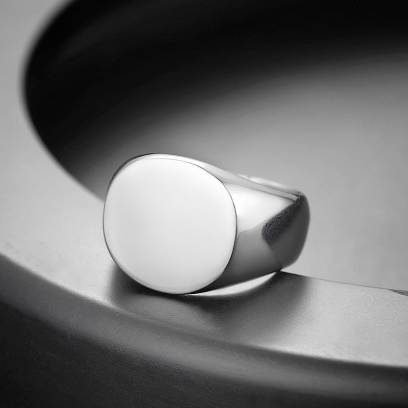 Customized Statement Signet Ring Gifts for