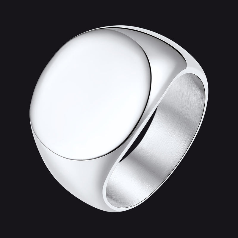 Customized Statement Signet Ring Gifts for
