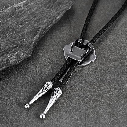 Irish Celtic Cross Knot Bolo Tie for
