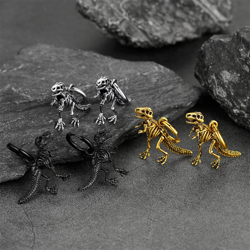 T-rex Dinosaur Earrings for
