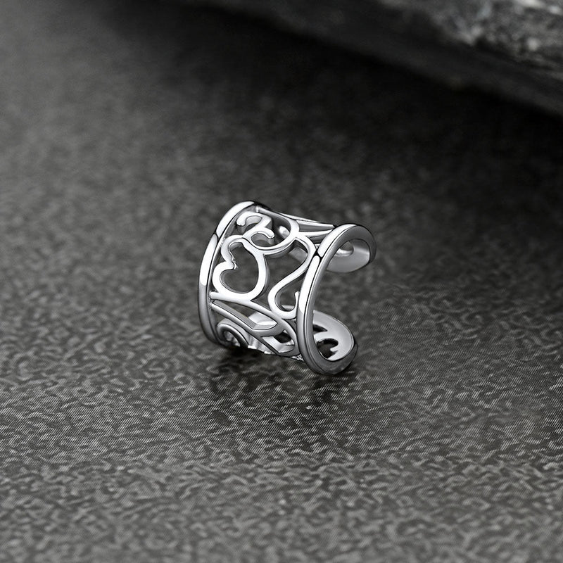 Celtic Knot 925 Sterling Silver Cartilage Ear Cuff