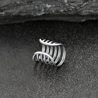 925 Sterling Silver Ear Clip Cuff Cartilage Wrap Earrings 1pc