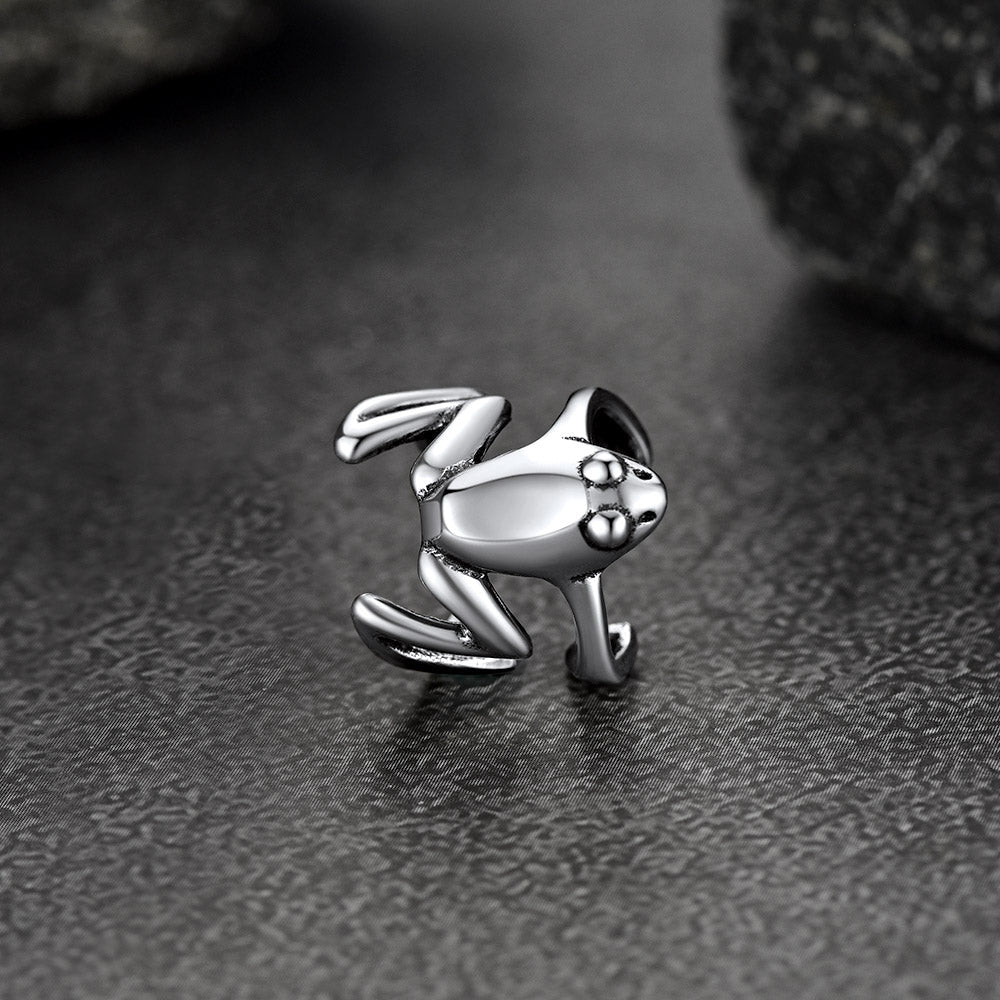 925 Sterling Silver Frog Ear Cuff Cartilage Earrings 1pc