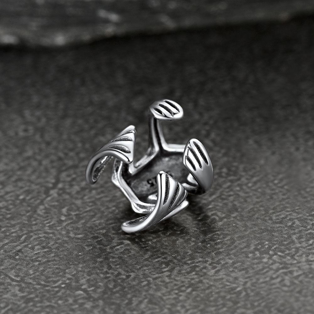 925 Sterling Silver Frog Ear Cuff Cartilage Earrings 1pc
