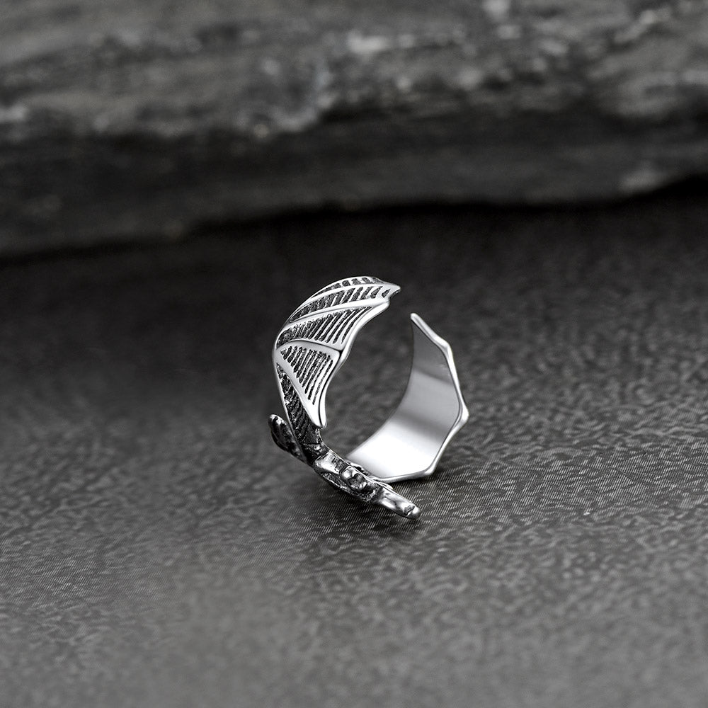 925 Sterling Silver Dragon Ear Cuff 1pc