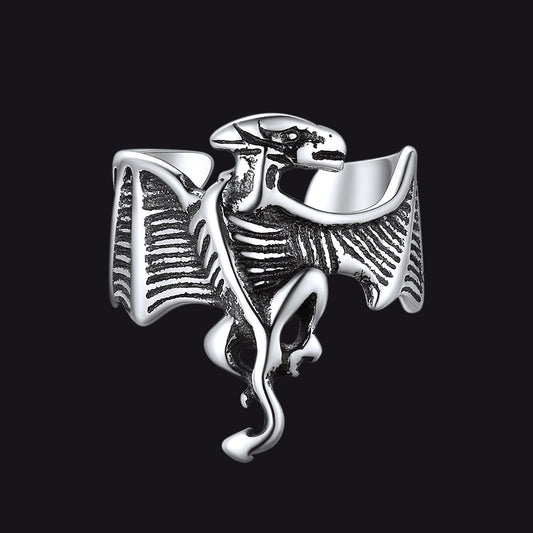 925 Sterling Silver Dragon Ear Cuff 1pc