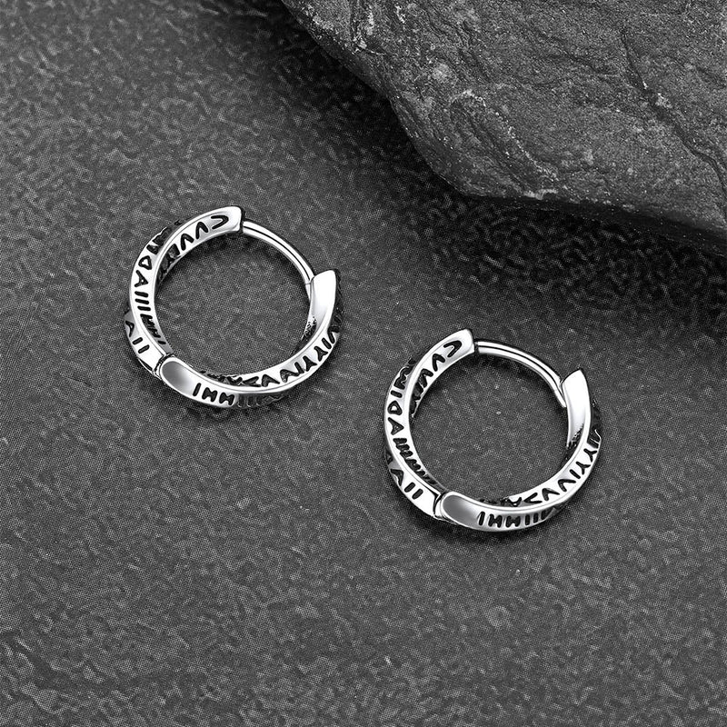 Minimalism Mobius Hoop Earrings for
