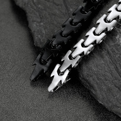 Chunky Dragon Chain Bracelet for in Stainless Steel