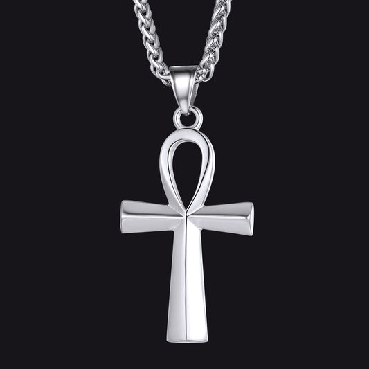 Egyptian Coptic Ankh Cross Necklace for