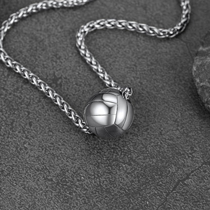 Sport Volleyball Necklace Pendant for
