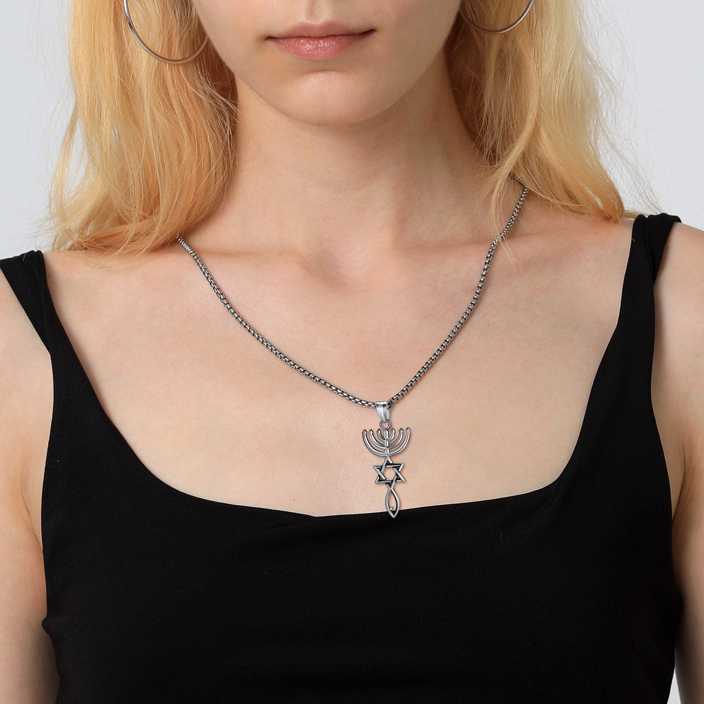 Messianic Seal of Jerusalem Necklace Amulet Pendant