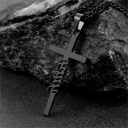 Christian Faith Cross Necklace Pendant for