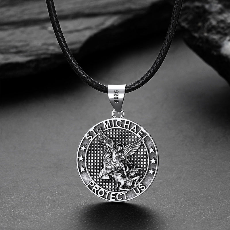 Archangel St. Michael Pendant Necklace for