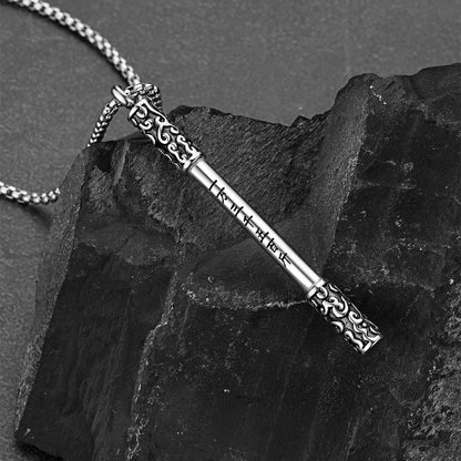 Monkey King Ruyi Jingu Bang Bar Necklace for