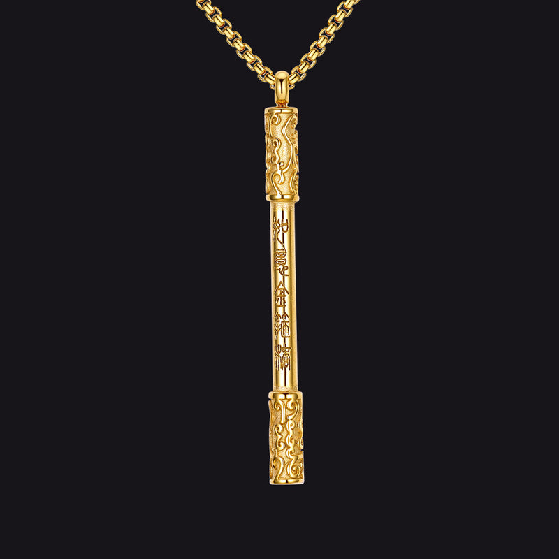 Monkey King Ruyi Jingu Bang Bar Necklace for