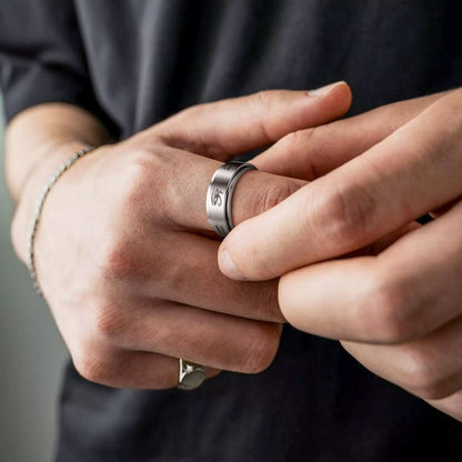 Egyptian Eye of Horus Spinning Fidget Anxiety Ring