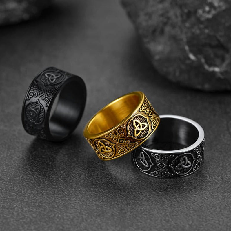 Celtic Knot Band Ring for