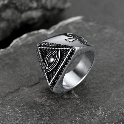 All Seeing Eye Ring Eye of Providence Ring for