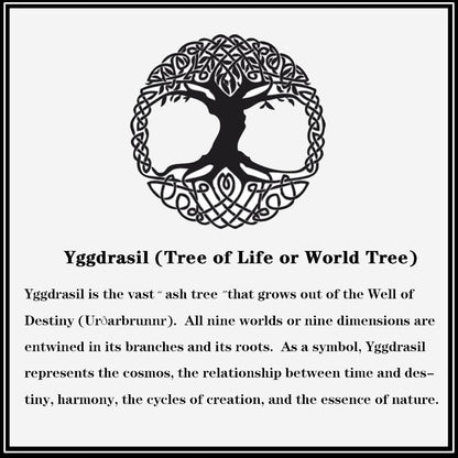 Yggdrasil 316l Stainless Steel Viking Ring