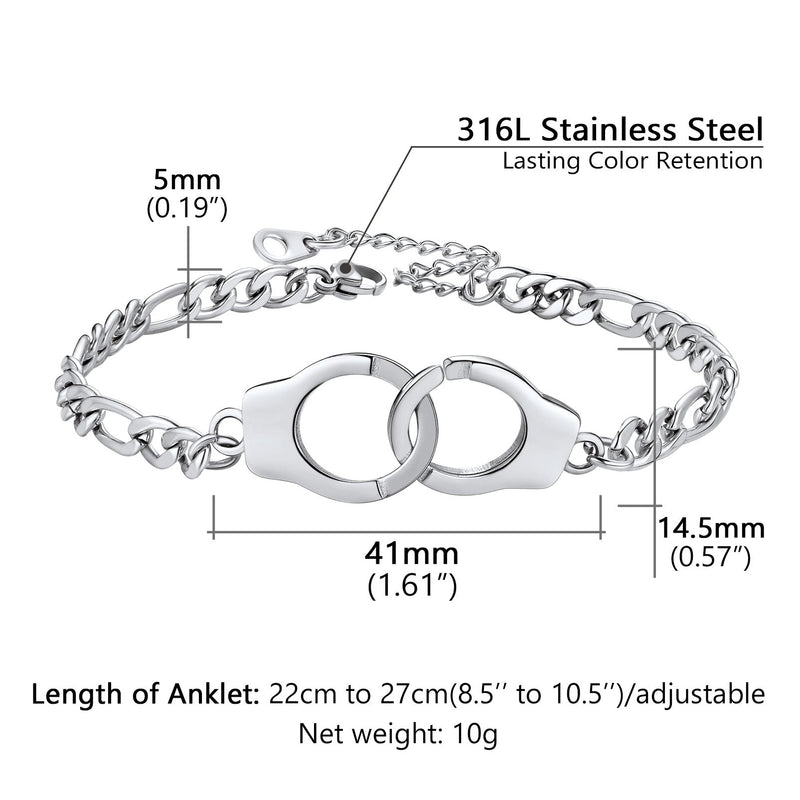 Handcuff Chain Ankle Bracelet for