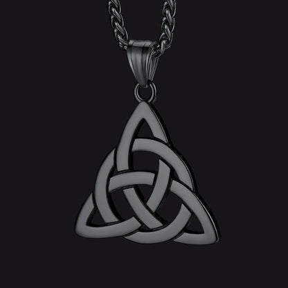 Irish Celtic Knot Necklace for in Stainless Steel