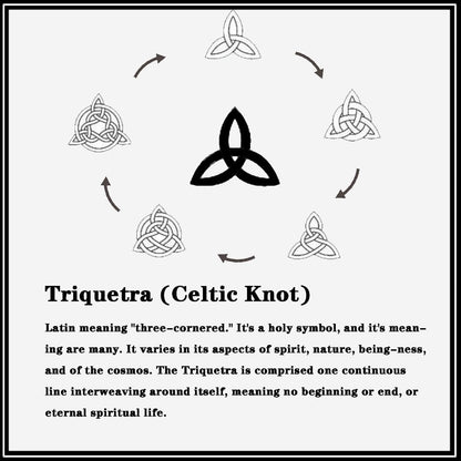 Warrior Triquetra Stainless Steel Viking Ring