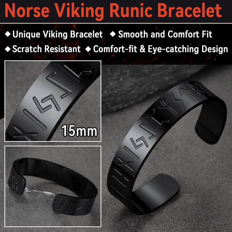 Viking Cuff Bangle Bracelet for