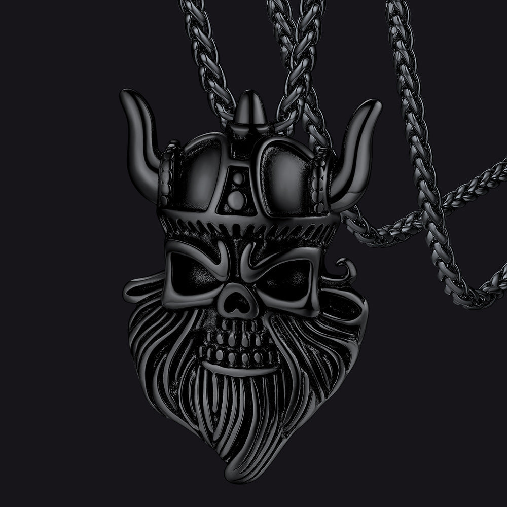Faithheart Viking Odin Pendant Necklace for