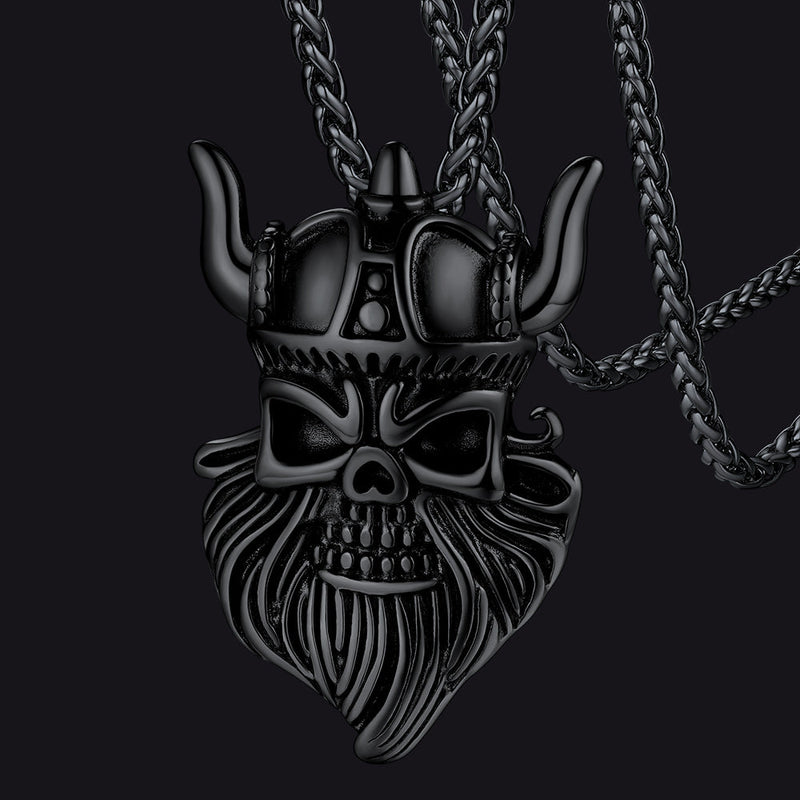Faithheart Viking Odin Pendant Necklace for