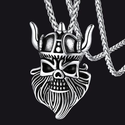 Faithheart Viking Odin Pendant Necklace for